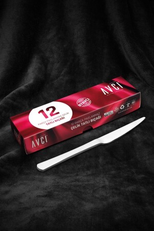 MNZ-إسطنبول 12 قطعة سكين حلوى IST-12TB - Avcı