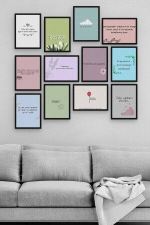 MNZ-حافز 12 قطعة من الخشب MDF طاولة Tgtb1274 - Genel Markalar