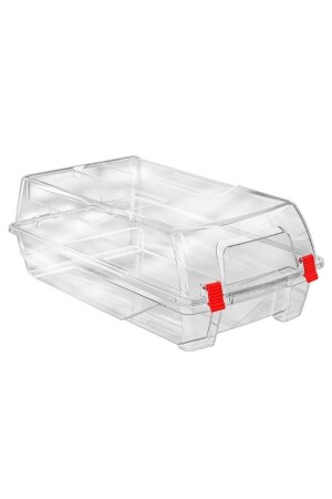 صندوق تخزين الأحذية الشفافية من MNZ 12 قطعة صندوق - Viyalente