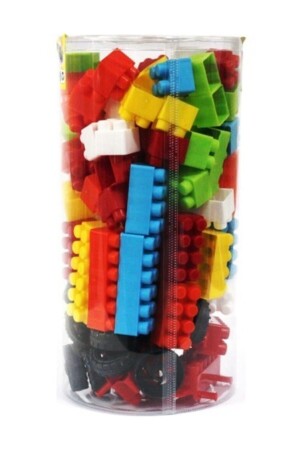 مجموعة لغو عملاقة من طراز MNZ 120 قطعة مع مواد المنزل والسيارة 2500 - Deniz Oyuncak