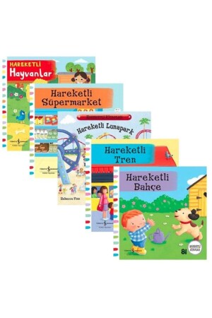 مجموعة من الكتب المتحركة من MNZ (فِن) - ريبيكا فين 121571 - Türkiye İş Bankası Kültür Yayınları