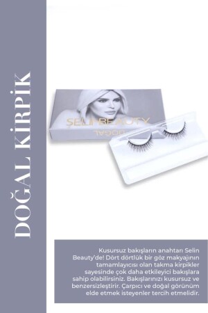 (MNZ) - رموش طبيعية 12589745623654 - Selin Beauty
