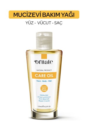 MNZ- الميل والضد من التمدد، زيت الرعاية المعجزة الإشعاعية 125ml YAG2462 - ORNATE