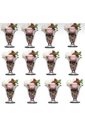 MNZ-كانادا 13 قطعة كأس الآيس كريم عرض مجموعة 51068-13P - Paşabahçe