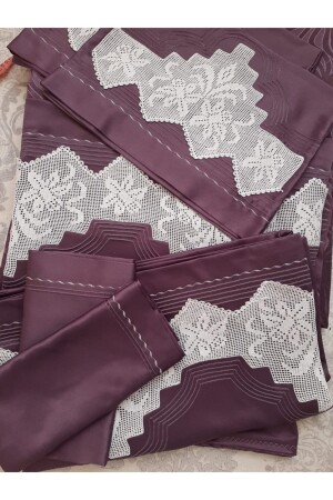 غطاء من المصفوفات المعدة للاستعمال اليدوي من MNZ مع المصفوفات على جانبي الصفحة، وبرز ثقيل وبرز مقصوص13 - bursa çeyiz