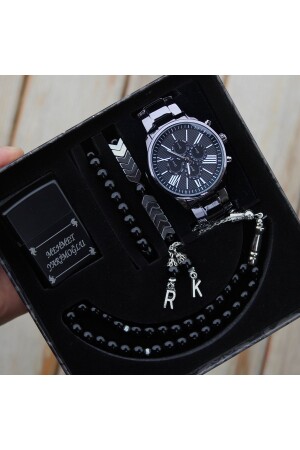 MNZ-مصلبة للمياه الرجال ساعة المساواة خفيفة الدعاء الكرجل والصمامات المجموعة المزج1303 - wesscollection