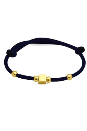 مكعب حبل أسود MNZ مع أربعة كرات 14 كرة ذهبية BLK0029AK - Altınköşe