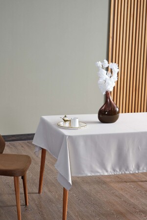 MNZ-مطبخات الساتين مستطيل حقيقي 140 X 180 سم - Miabella Home