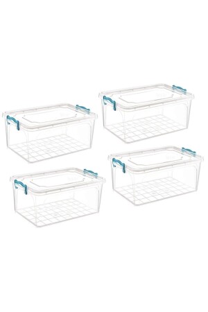 مخزن MNZ مستطيل (15 لتر) 4 قطع 694 - ÇANKAYA PLASTİK