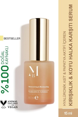 MNZ- ترطيب و إضاءة عينين سيروم 15 مل MB. EC-IES015 - MİSBAHÇE