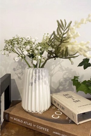 عبوة من الخرسانة الزخرفية المزقية من MNZ 15 سم MSTBK00013 - BigSale