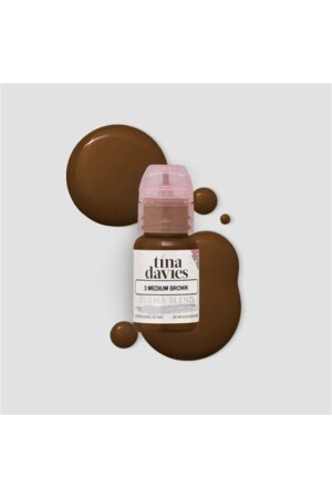 MNZ- تينا ديفيس مجموعة متوسط البني 15 مل حبا لون الشتات VAL-08153 - Perma Blend