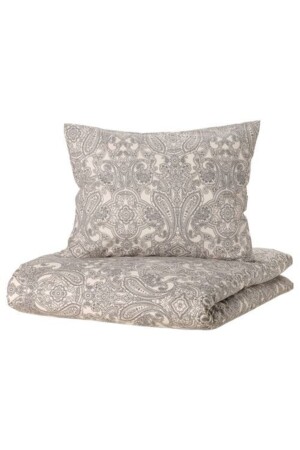 مجموعة من غطاءات القماش من نوع MNZ، بيج-مظلم الرمادي 150 × 200 سم ميريديندوكان القطن مجموعة، بيج واحد - IKEA