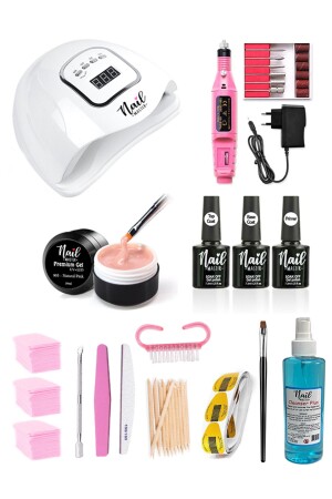 مجموعة أظافر من نوع MNZ 150w مصباح UV dominant3160 - Nail Master