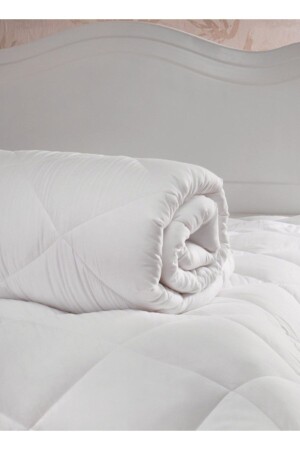 MNZ-ميكرو فيبر السيليكون واحد البيضاء 155x215 سم 9956478 - Köşem Çeyiz