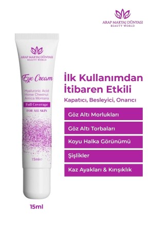 كريم عيون MNZ كريم عيون مخفف 15ml - Arap Makyaj Dünyası