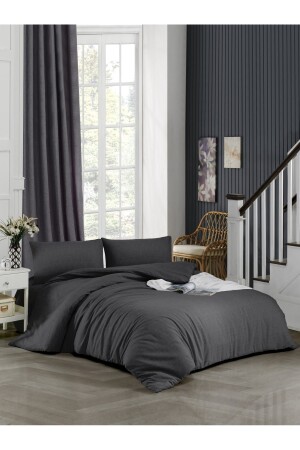 مجموعة غطاءات الملفات المزدوجة من MNZ (160x200 ورقة معتادة+غطاءات الملفات+غطاء الوسادة) ELYPRKR010 - ELY PARKER