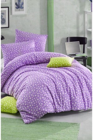 MNZ-الفرتقالي واحد القطن غطاء غطاء الملفوفة مجموعة 160x220 yldz13 - üntaş