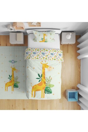 غرفة الأطفال من طراز MNZ - طباعة رقمية واحدة غطاء غطاء غطاء بدون أوراق 160x220cm نموذج0277 i00277029000 - instababyrooms