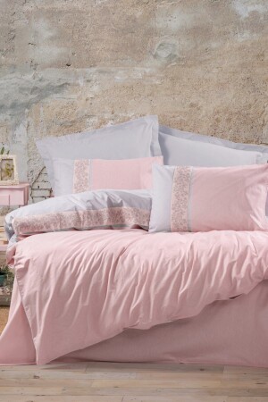 MNZ-فولك آرط غطاء مزدوج ملابس ملابس ملونة ملونة 1745p - Cotton Box