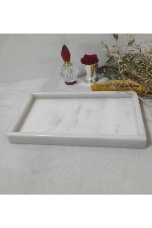 MNZ-مصنوعة يدوياً من طاولة الرخام 17x30 سم fy00100 - fymermertasarım