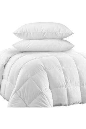 MNZ- مضاعفة مضادة لللطفأ مائكرو فيبر غطاء 195x215 + 2 وسادة PH0003 - Primavera Home