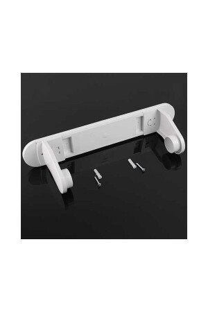 MNZ-المطبخ مخزن الخزنة حامل الحمام الورق مع كوب الصق قابلة للتعديل الجدار معلقة 1ANKAU--8693395001626 - armazenar