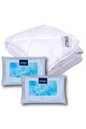 ميكرا كلاسيكية من نوع MNZ مزدوجة و مريحة أثناء النوم مجموعة 2 وسادة + غطاء 26649 - Othello