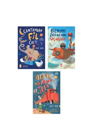 MNZ - القطار يذهب إلى الفضاء ويمكن أن تطير غرافتي وخرج فيل من حقيبتي - ميرت أريك 2. 3. 4. - Timaş Çocuk