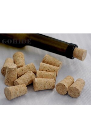 مقعد زجاجة النبيذ من طراز MNZ، مقعد زجاجة مخروط، مقعد زجاجة فراغ، مقعد يدوي 2 × 3 سم مقعد الفخار (50 قطعة) - BİOONDE