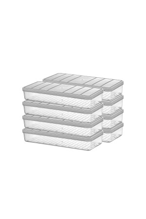 MNZ-وحدة. 2 لتر نورا مخزن التخزين 8 قطع 800. 029 - SELKA HOME