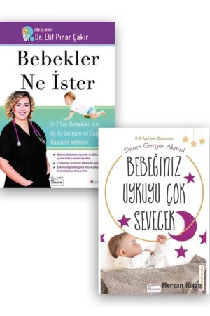 (MNZ) - هل يحب طفلك النوم وماذا يريد الأطفال؟ مجموعة من 2 - Koridor Yayıncılık