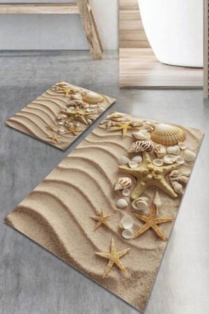 مقلاة من غرفة المرحاض من MNZ، مقلاة من 2 قطع أمام المدخن والمرحاض Da-1681 - Ipekhane