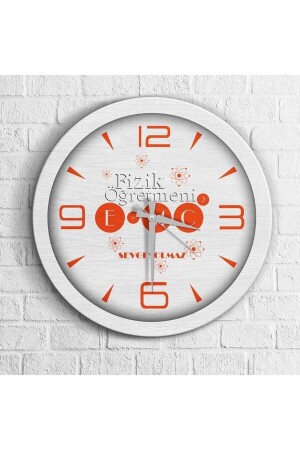 MNZ - معلم الفيزياء المهنية الشخصية ساعة الجدار الخشبية - 2 - Genel Markalar