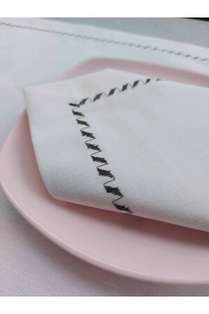 نابكين بيضاء خاصة من طراز MNZ للوجبات رمضان (2 قطعة) - Hydesing