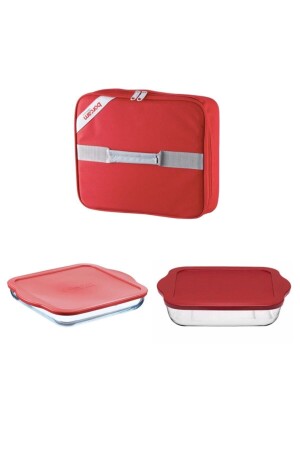 كيس حراري MNZ + 2 حجم صندوقا مع غطاء MG-59024-59034K - Paşabahçe