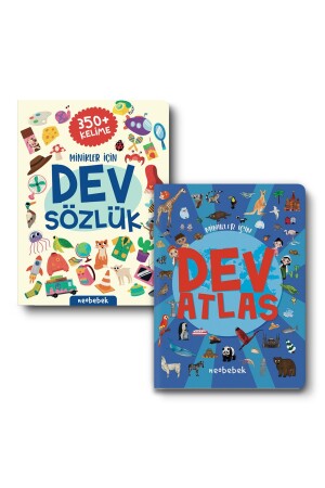 كتب (MNZ) العملاقة للأطفال الصغار (2 كتب) NB-35250 - Neobebek