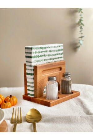 محفظة النقرات من الخشب من MNZ - 2 كمبيوترات محاطة محاطة بالملح والفلفل - محاطات العطور الخشبية - محاطات الملح - Nobleraven Design