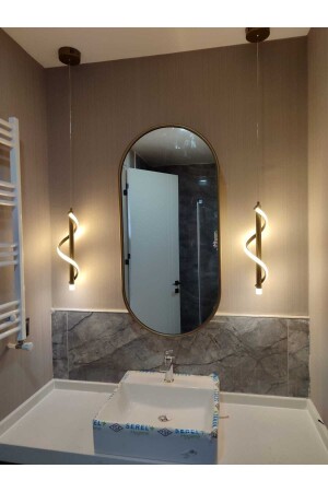 مصباح المعلقة من MNZ الملتوية 2 قطعة حمام-غرف النوم-ممرة الشنارة (النور الشمسي) بورغو مصباح المعلقة - RAVELLO