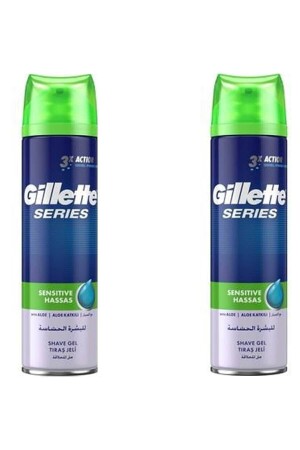 سلسلة MNZ جيل الحلاقة الجلد الحساس - 2 قطع - Gillette