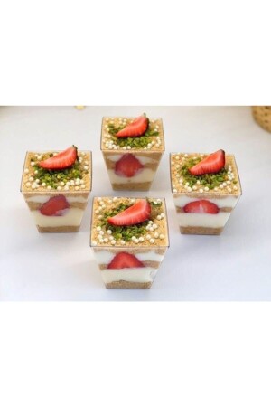 MNZ- أول صفقات السنة - حاوية كوبية كأس ماغنوليا 200 سي سي بدون غطاء 25 لي - TM Beyaz At® PRA-4557771-4490 - PASTA VİTRİN