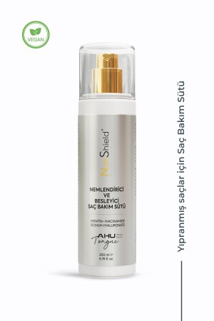 MNZ- الحليب المهيط والمواد الغذائية لرعاية الشعر 200 مل - Natshield