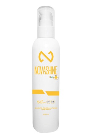مادة الحماية العالية من MNZ لون الشمس للأطفال 200 مل كريم الشمس كريم الشمس NS-03 - Novashine