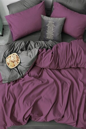 MNZ-مضاعفة جبهة مزدوجة غطاء غطاء 200x220 سم لون الخشب Cs148894 TYC00602229273 - Sheri Home