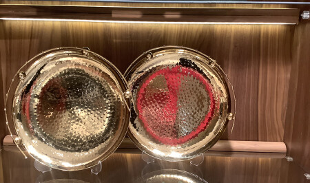 لوحة مزدوجة الديكور من الذهب من MNZ - 20214 - Cadde Yıldız