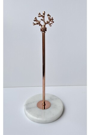 MNZ-المربر المزخرف الورق الملفات الحمام المسامير الحمام - منظمة المطبخ -المربر الأبيض -الورد الذهب 2022-03 - bemdesign