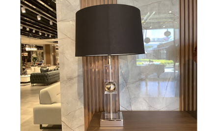 مُساحة مصباح من الذهب من طراز MNZ مع قبعة سوداء - 20226 - Cadde Yıldız