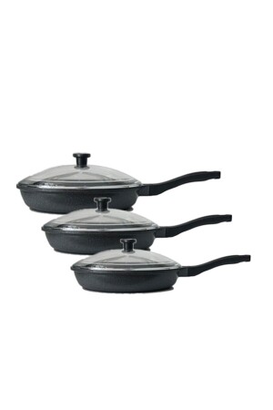 MNZ-غرانيت الغسيل ثلاثي الخزانة مع الغطاء 20-24-28 CKCSTVST101 - COOKCASE