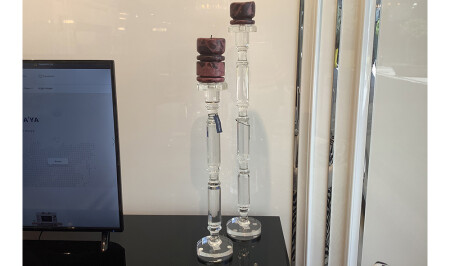 شمعة الزجاج المزدوج MNZ - 20265 - Cadde Yıldız