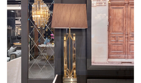 كشعة من الذهب من MNZ مع قبعة بنية - 20420 - Cadde Yıldız